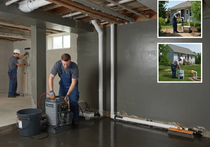 Basement Waterproofing and Flood Prevention process in Sarcoxie, MO